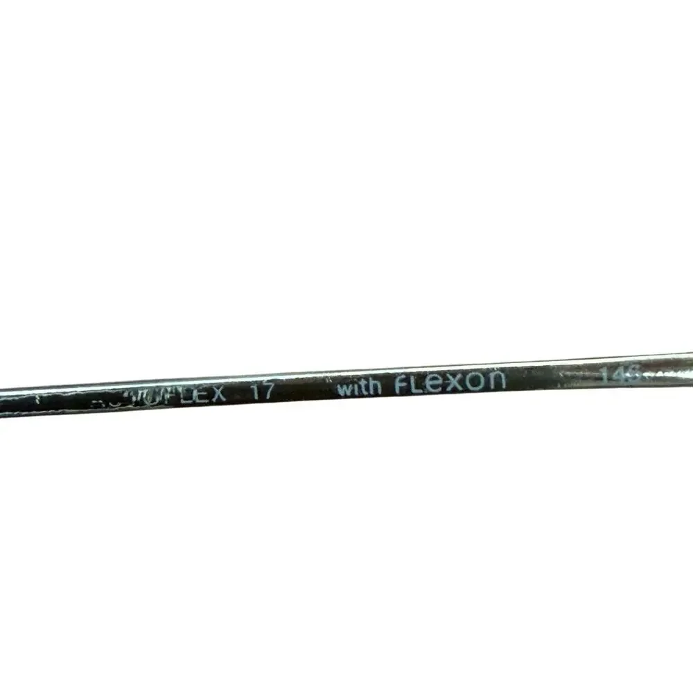 Marchon Flexon GER Flex 17 Gold Eyeglass Frames 59-17-145 Titanium